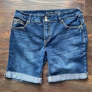 Rhythm in Blues Jean Shorts Size 10😊🥰🥰